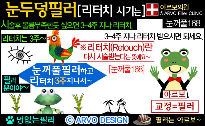 아르보의원,눈두덩필러리터치,눈꺼풀필러리터치시기,눈꺼풀필러