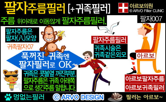 팔자주름,귀족필러,팔자주름필러,아르보의원